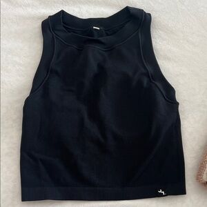JoyLab Black Ribbed Tank Top - Women's